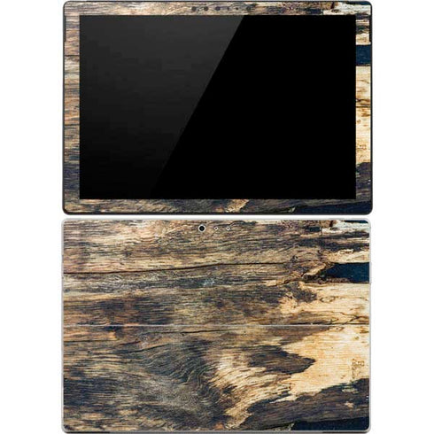 Blue Resin Wood Surface Pro 4 Skin